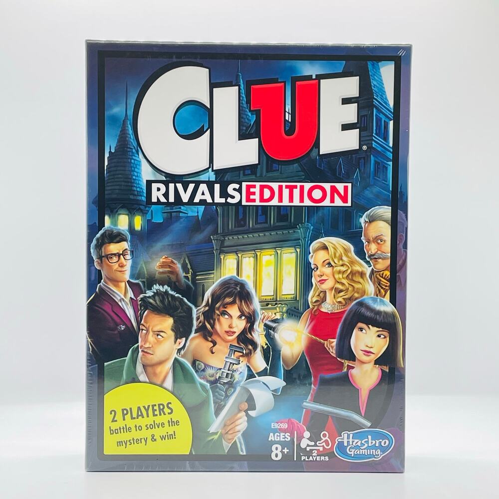 Clue Rivals Edition Board Game- NEW‎